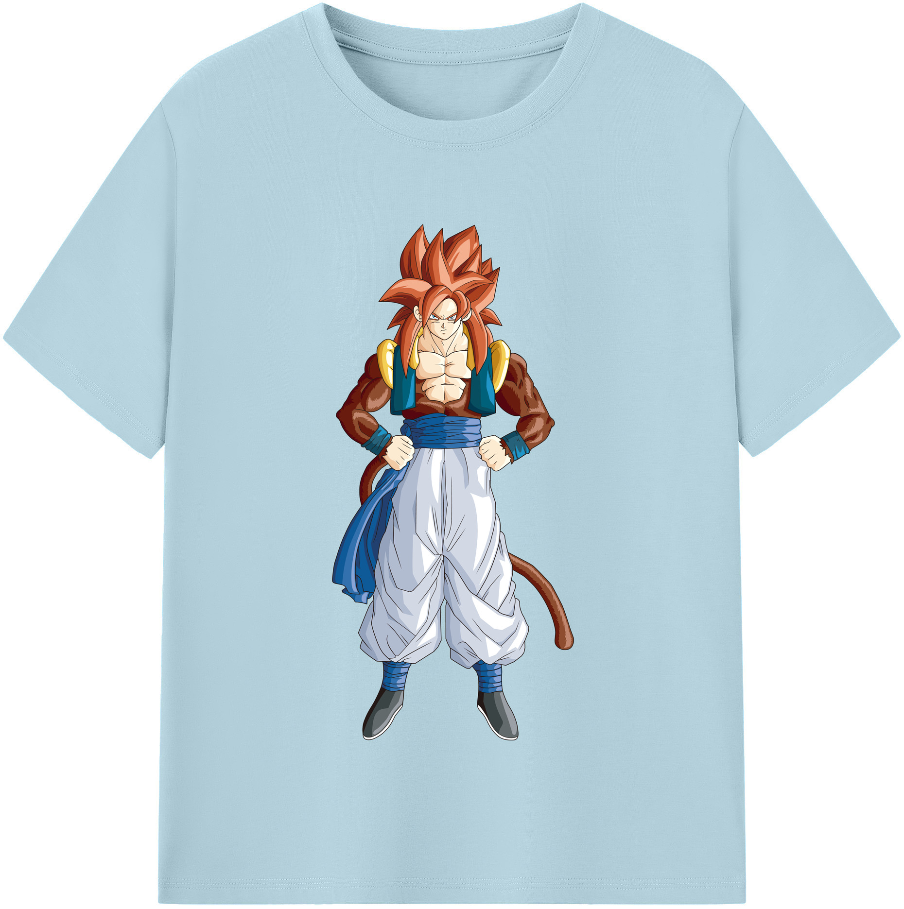（画像用） ドラゴンボール 孫悟空（そん ごくう）Son Goku カカロット DRAGON BALL Kakarotto 綿100％半袖Tシャツ（フロントプリント）